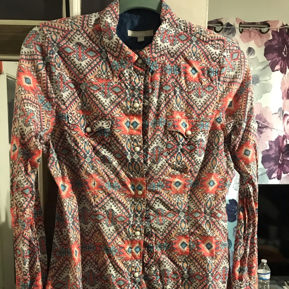 Multicolor Tin Haul Button up